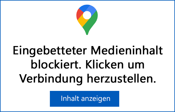 Eingebetteter Medieninhalt blockiert. Klicken um Inhalt anzuzeigen.